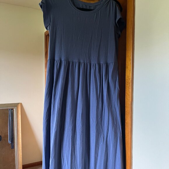 Patagonia Womens Midi Dress with Pockets XS Blue - Picture 9 of 10